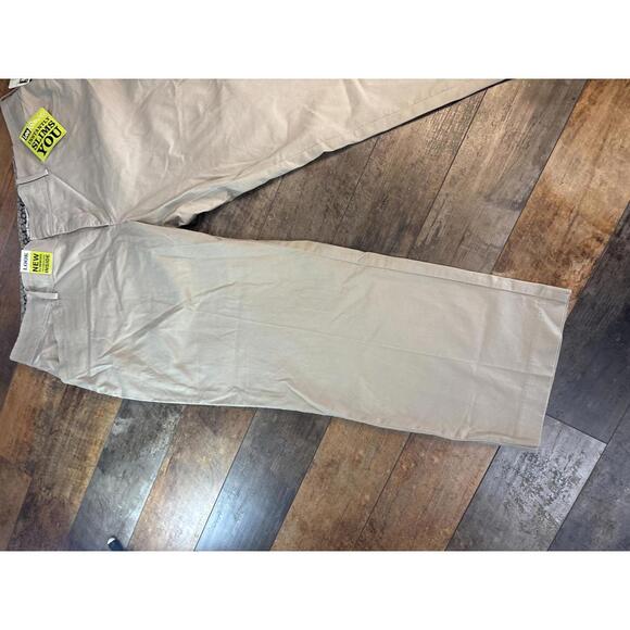 Lee natural straight leg Women's Khaki Dress Pants Size 14 - Picture 2 of 9